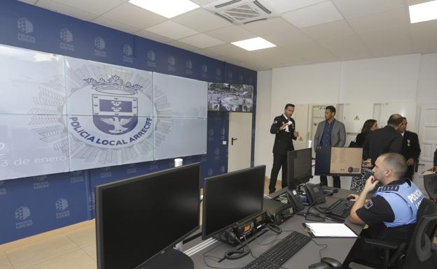 19 cámaras para matrículas y 11 cámaras de control viario en Arrecife