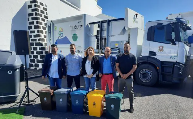Tinajo estrena sistema de recogida de residuos urbanos y camiones