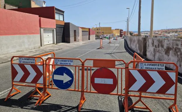 Cierran la calle Orquídea, en La Garita, por peligro de derrumbe inminente