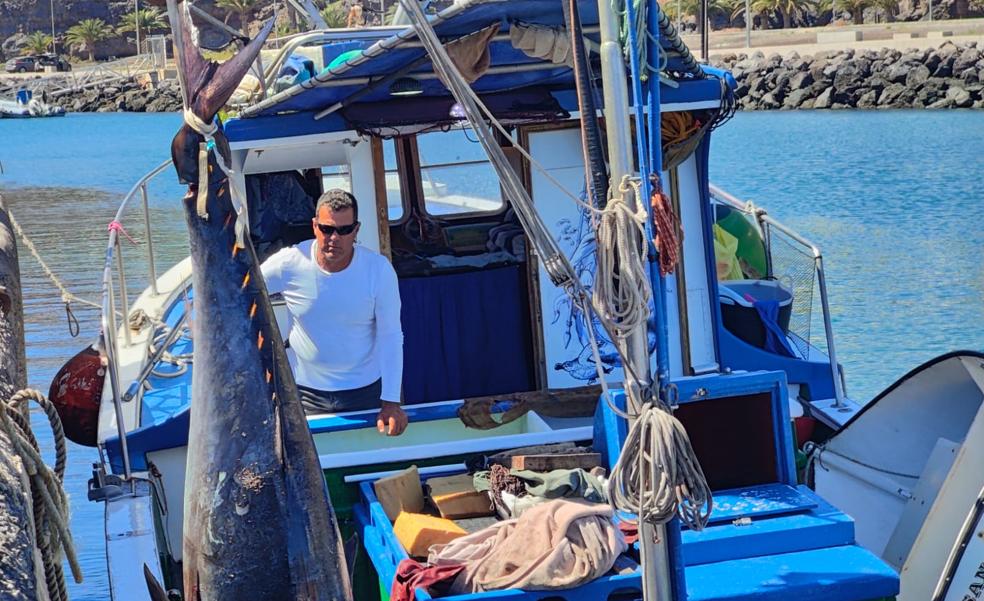 La pesca «no es sólo ir: es echarle horas y paciencia, y a mí me sobra paciencia»