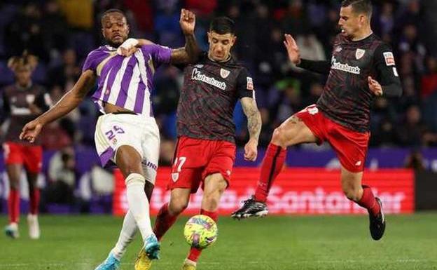 El Athletic se acerca a Europa a costa del Valladolid