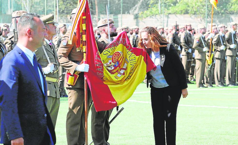 Jurar bandera en Santa Catalina