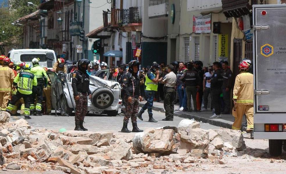 Un terremoto deja al menos 14 muertos en Ecuador y Perú