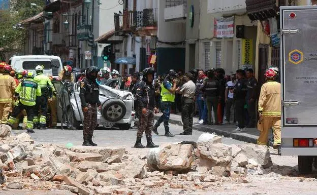 Un terremoto deja al menos 14 muertos en Ecuador y Perú