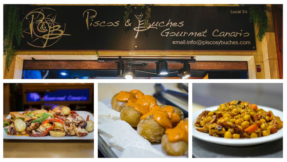 Piscos & Buches, más de una década de la mejor cocina canaria en el Mercado del Puerto